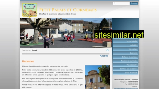 mairie-petit-palais-et-cornemps.fr alternative sites
