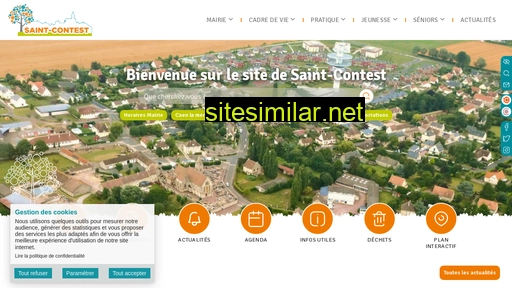mairie-saint-contest.fr alternative sites