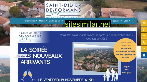 mairie-stdidierdeformans.fr alternative sites