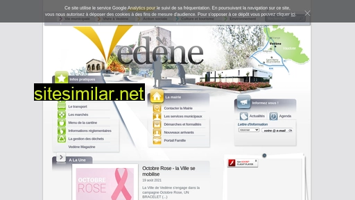 mairie-vedene.fr alternative sites