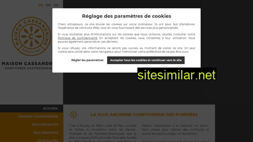maison-cassandrine.fr alternative sites