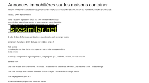 maison-container-nord.fr alternative sites