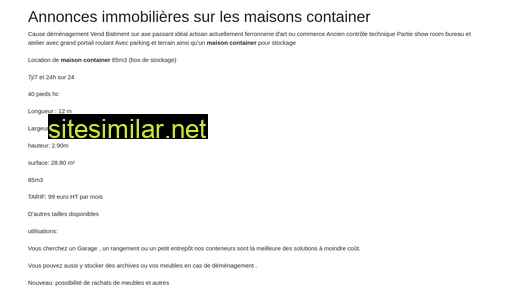 maison-container-tarif.fr alternative sites