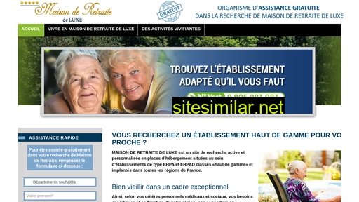maison-de-retraite-de-luxe.fr alternative sites