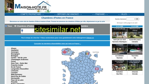 maison-hote.fr alternative sites
