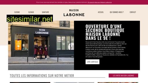 maison-labonne.fr alternative sites