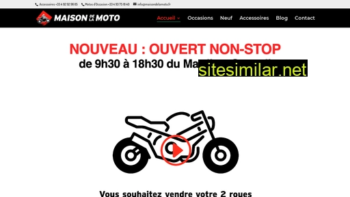 maisondelamoto.fr alternative sites