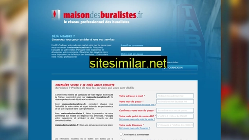 maisondesburalistes.fr alternative sites