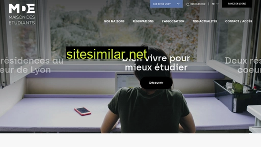 maisondesetudiantslyon.fr alternative sites