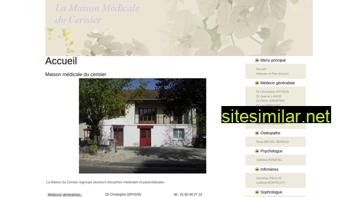 maisonmedicaleducerisier.fr alternative sites