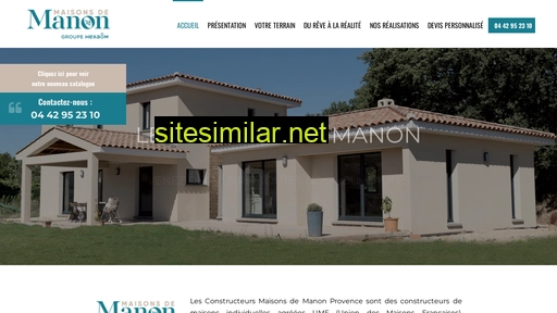 maisonsdemanonprovence.fr alternative sites