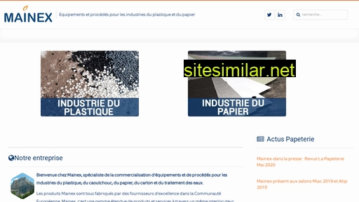 mainex.fr alternative sites
