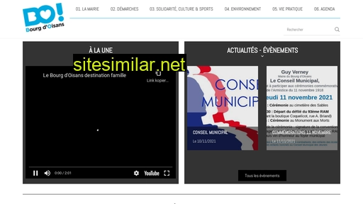 mairie-bourgdoisans.fr alternative sites