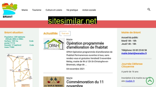 mairie-briant.fr alternative sites