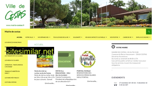 mairie-cestas.fr alternative sites