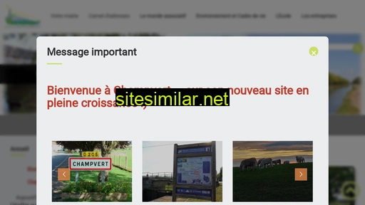 mairie-champvert.fr alternative sites