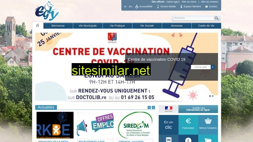 mairie-egly.fr alternative sites