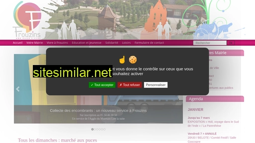 mairie-frouzins.fr alternative sites