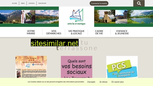 mairie-laterrasse.fr alternative sites