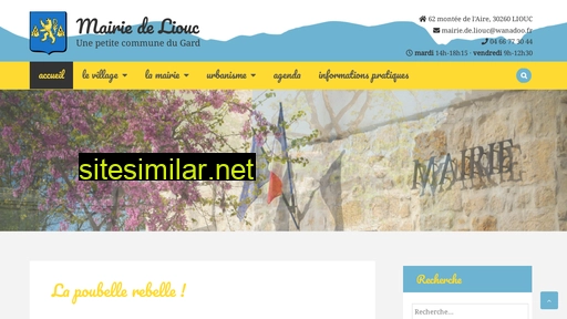 mairie-liouc.fr alternative sites