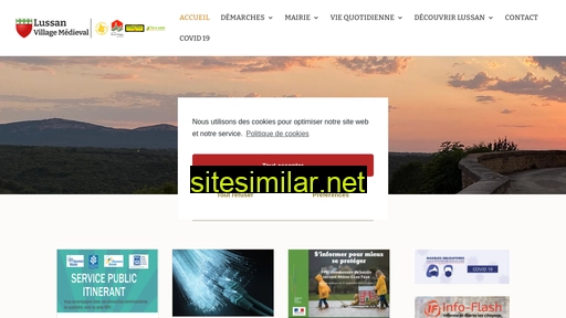 mairie-lussan.fr alternative sites