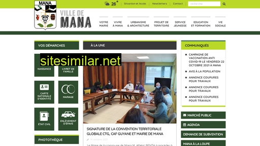 mairie-mana.fr alternative sites