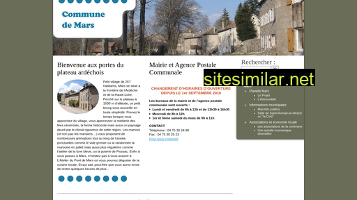 mairie-mars.fr alternative sites