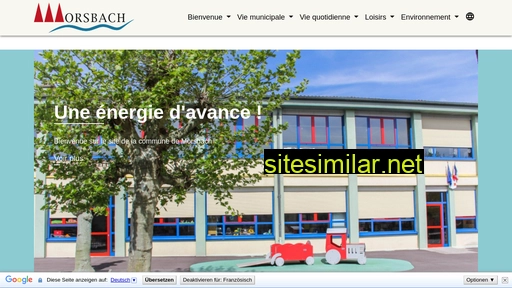mairie-morsbach.fr alternative sites