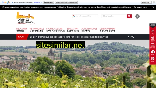 mairie-orthez.fr alternative sites
