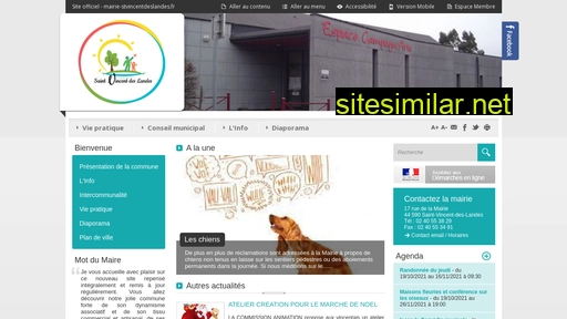 mairie-stvincentdeslandes.fr alternative sites