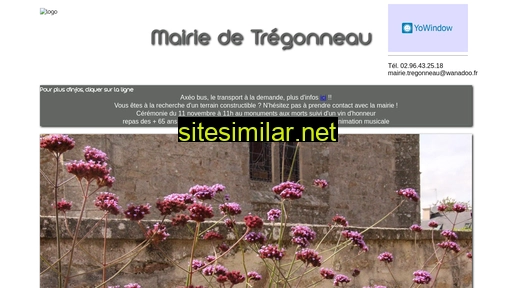mairie-tregonneau.fr alternative sites