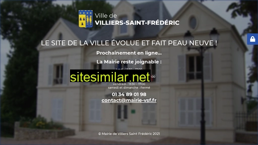 Mairie-villiers-saint-frederic similar sites