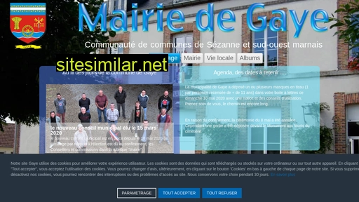 mairiedegaye.fr alternative sites