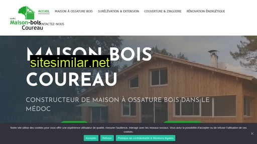 maison-bois-coureau.fr alternative sites