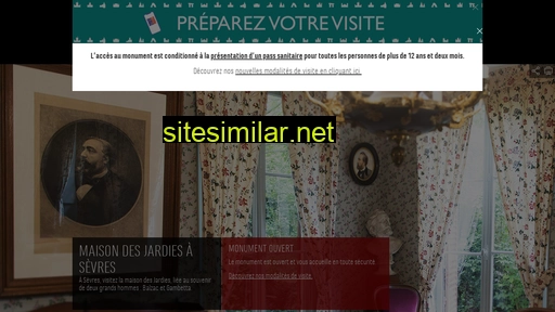 maison-des-jardies.fr alternative sites