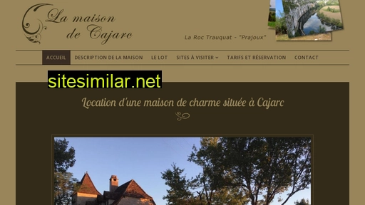 maisondecajarc.fr alternative sites