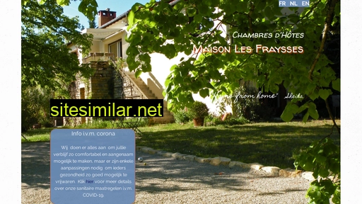 maisonlesfraysses.fr alternative sites