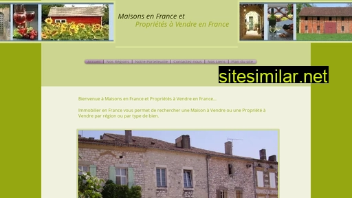 Maisons-en-france similar sites