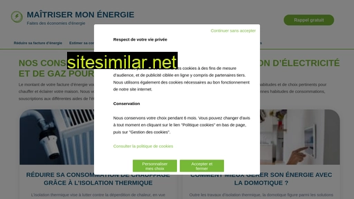 maitriser-mon-energie.fr alternative sites