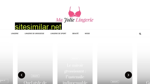 majolielingerie.fr alternative sites
