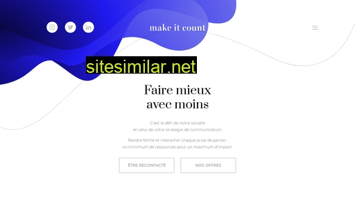makeitcount.fr alternative sites
