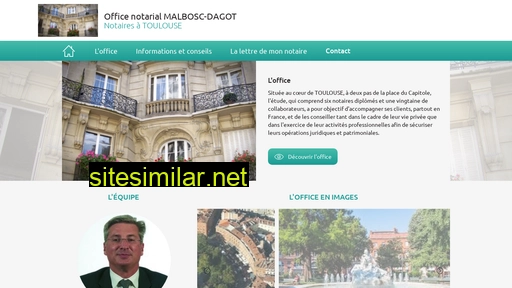 malbosc-dagot-toulouse.notaires.fr alternative sites