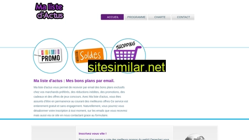 malistedactus.fr alternative sites