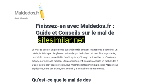 maldedos.fr alternative sites