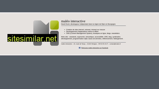 maleo.fr alternative sites
