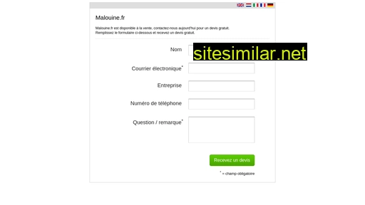 malouine.fr alternative sites