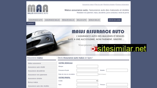 malusassuranceauto.fr alternative sites