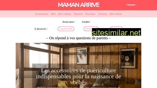 maman-arrive.fr alternative sites