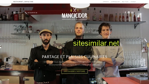 mancicidor.fr alternative sites