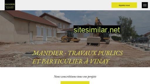 mandier-travaux-publics.fr alternative sites